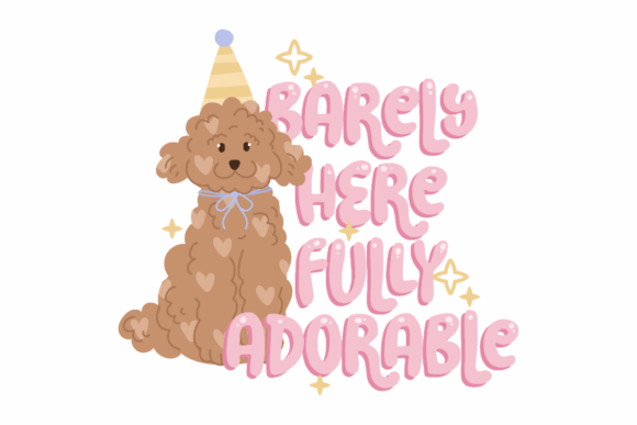 Barely Here Fully Adorable Graphics for Crafts