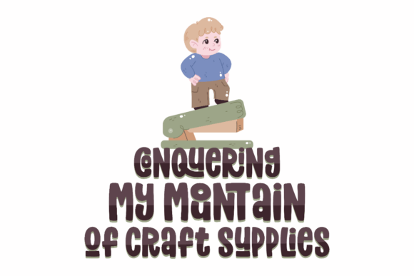 Conquering My Mountain of Craft Supplies Graphics