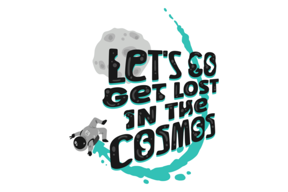 Cosmic Escape Graphics for Crafts