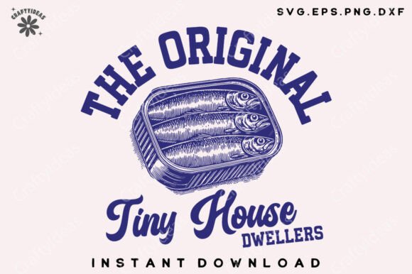 Funny Sardines PNG for Graphics and Crafts