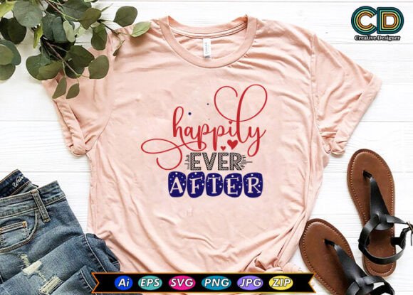 Happily Ever After Graphics for Crafts