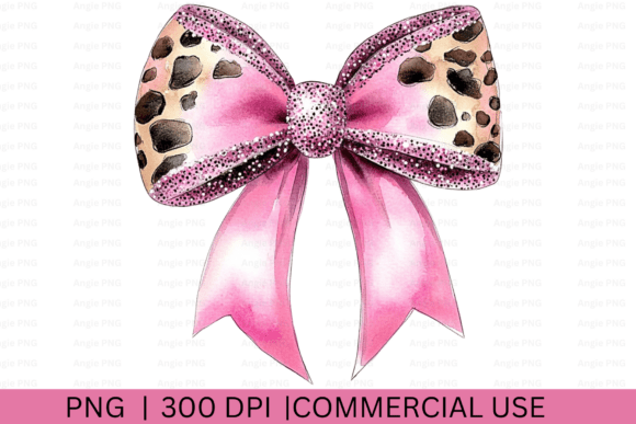 Pink Coquette Bow Graphics for Crafts