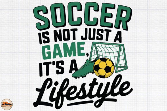 Soccer Graphics for Branding and Crafts