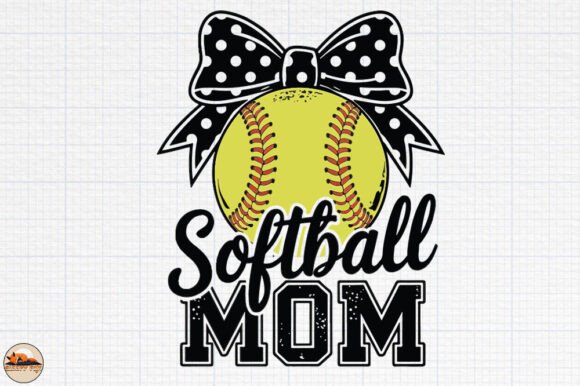 Softball Mom, Mother s Day Sublimation: A Graphic Design Asset for Crafts