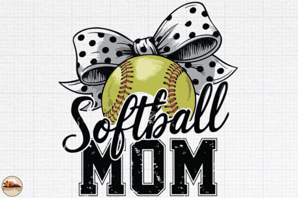 Softball Mom Sublimation PNG: A Practical Graphic for Crafts