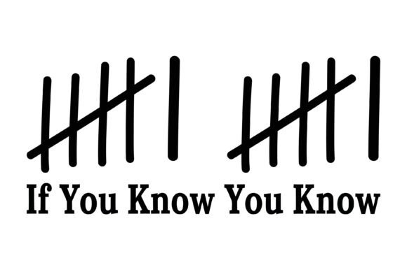 Tally Marks if You Know Graphics & Crafts