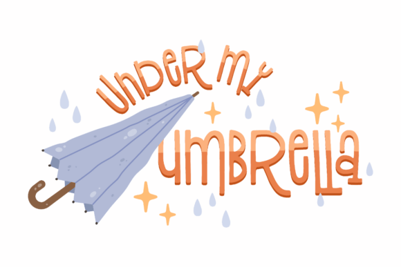 Under My Umbrella Graphics for Local Business Branding